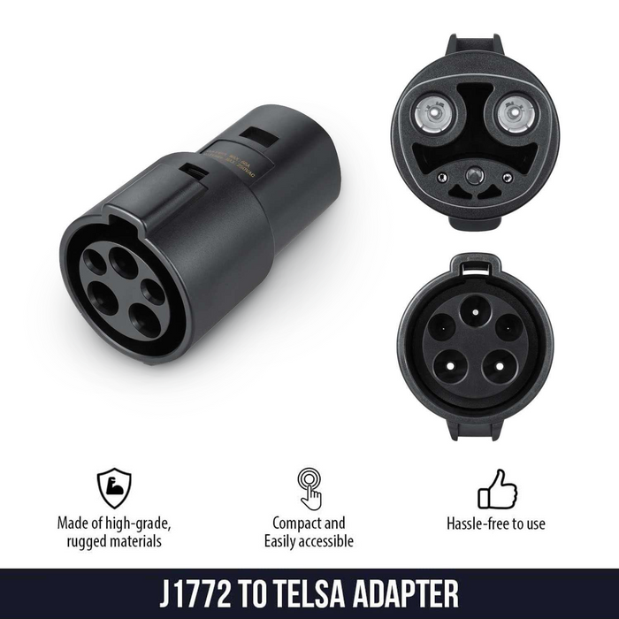 Tesla EZ EV Charger Retractable Reel with 16FT of cable
