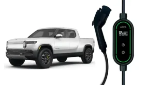 EV Chargers compatible with Rivian R1T (180 kWh Battery Pack) - NEMA 14-30 Socket, 24A, 32FT